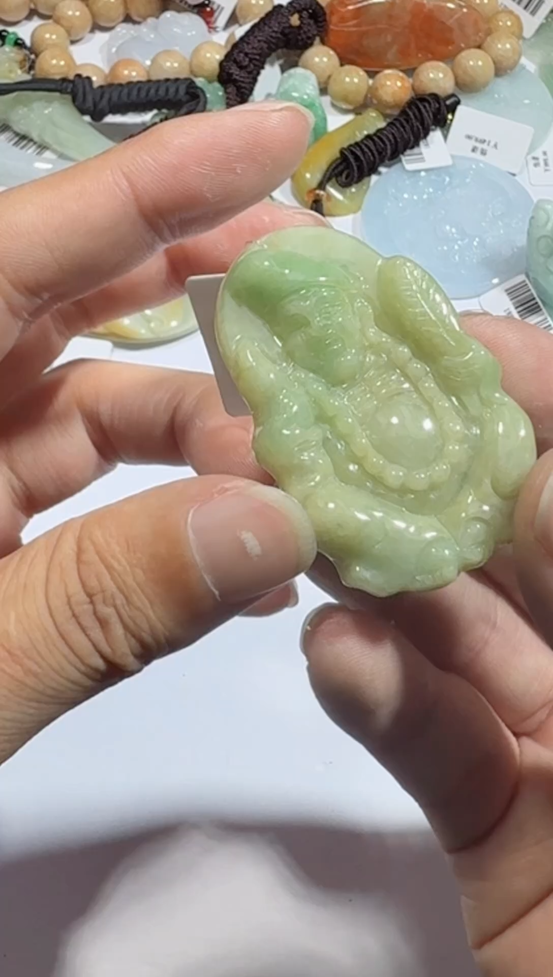 【闪购商品】翡翠吊坠(不含链)未镶嵌00001623