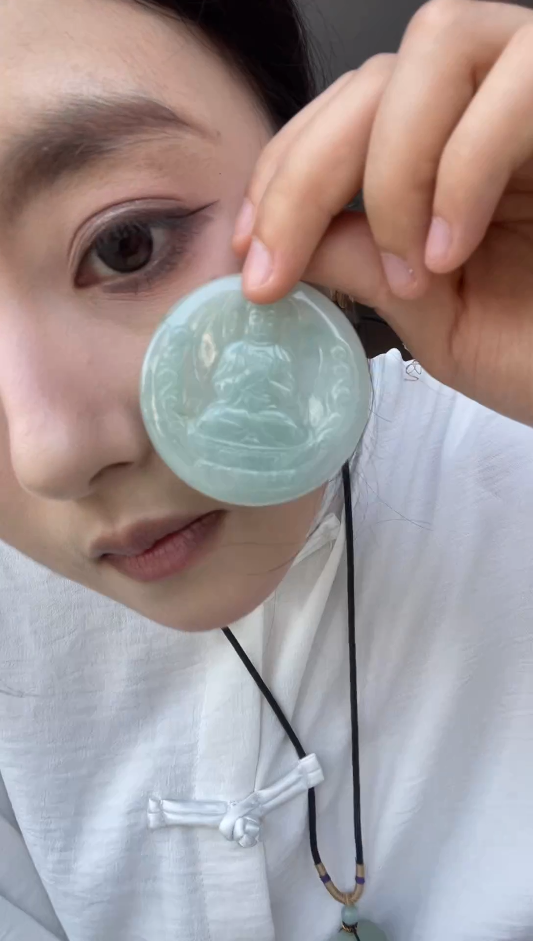 翡翠未镶嵌吊坠(不含链)天然缅甸A货翡翠