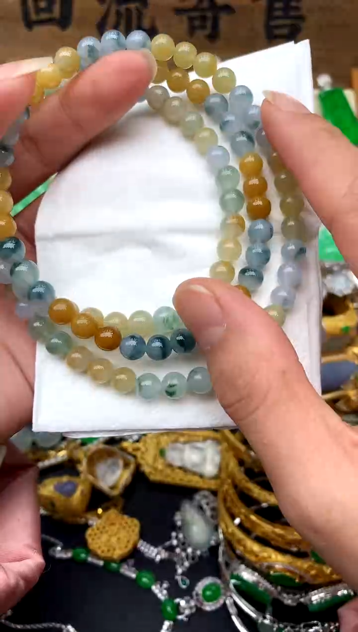 【闪购商品】翡翠手串未镶嵌241-中国好珍宝