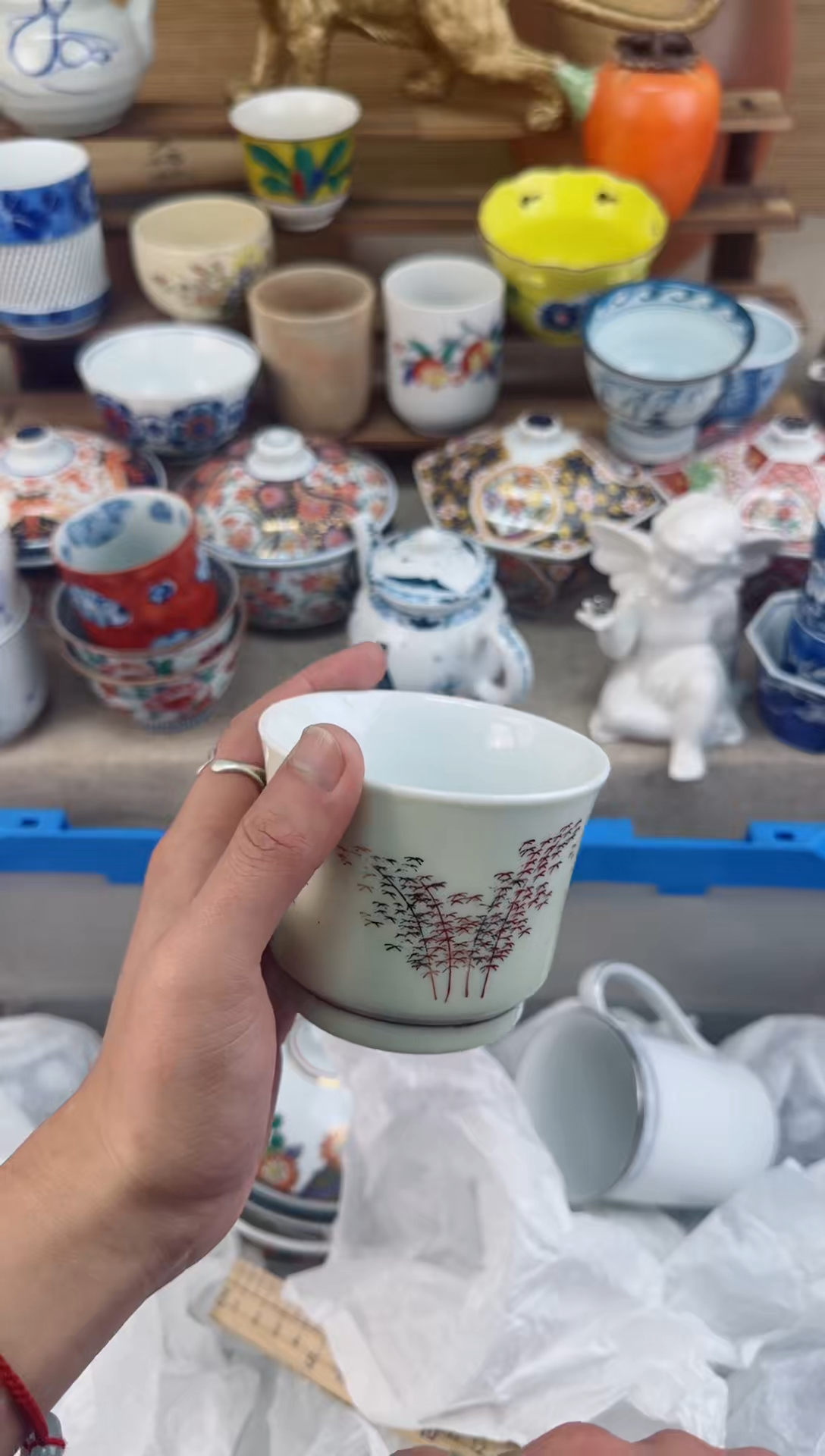 【闪购商品】瓷片茶盏陶瓷陶片4