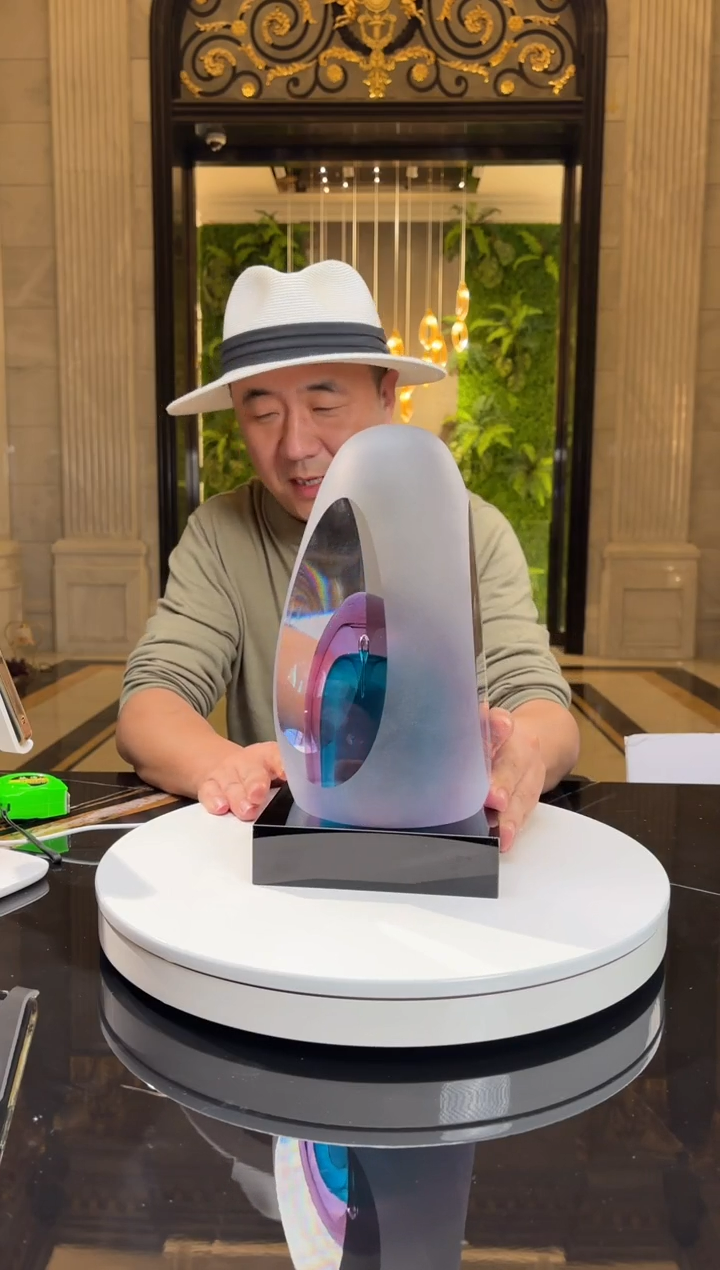 【闪购商品】茶宠AJ03259水滴悬浮14*16黑