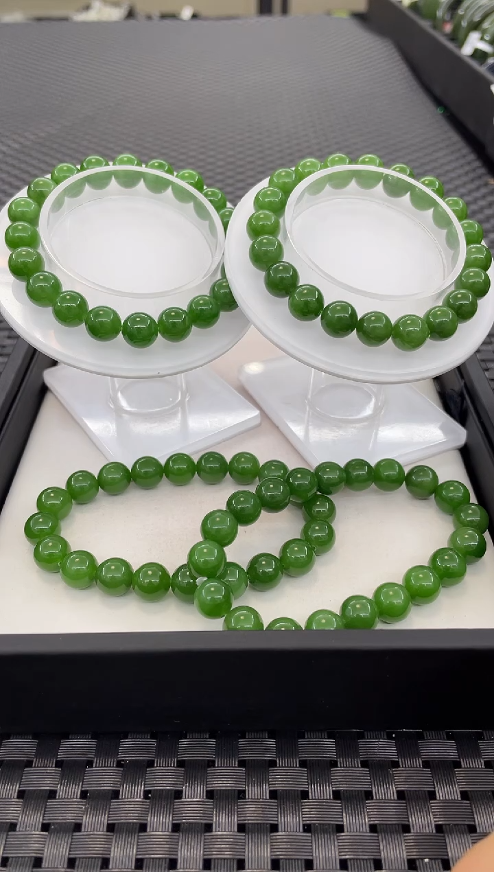 未镶嵌手链和田玉（多样性发一件）S2240