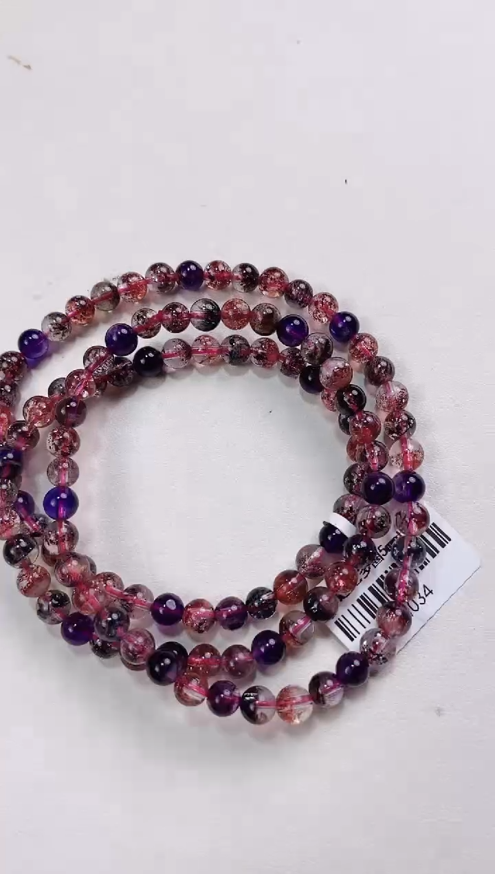 【闪购商品】水晶超七多圈5*未镶嵌多人多样性发其一