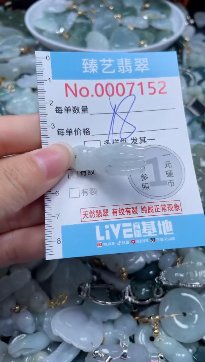 颈饰未镶嵌翡翠7152