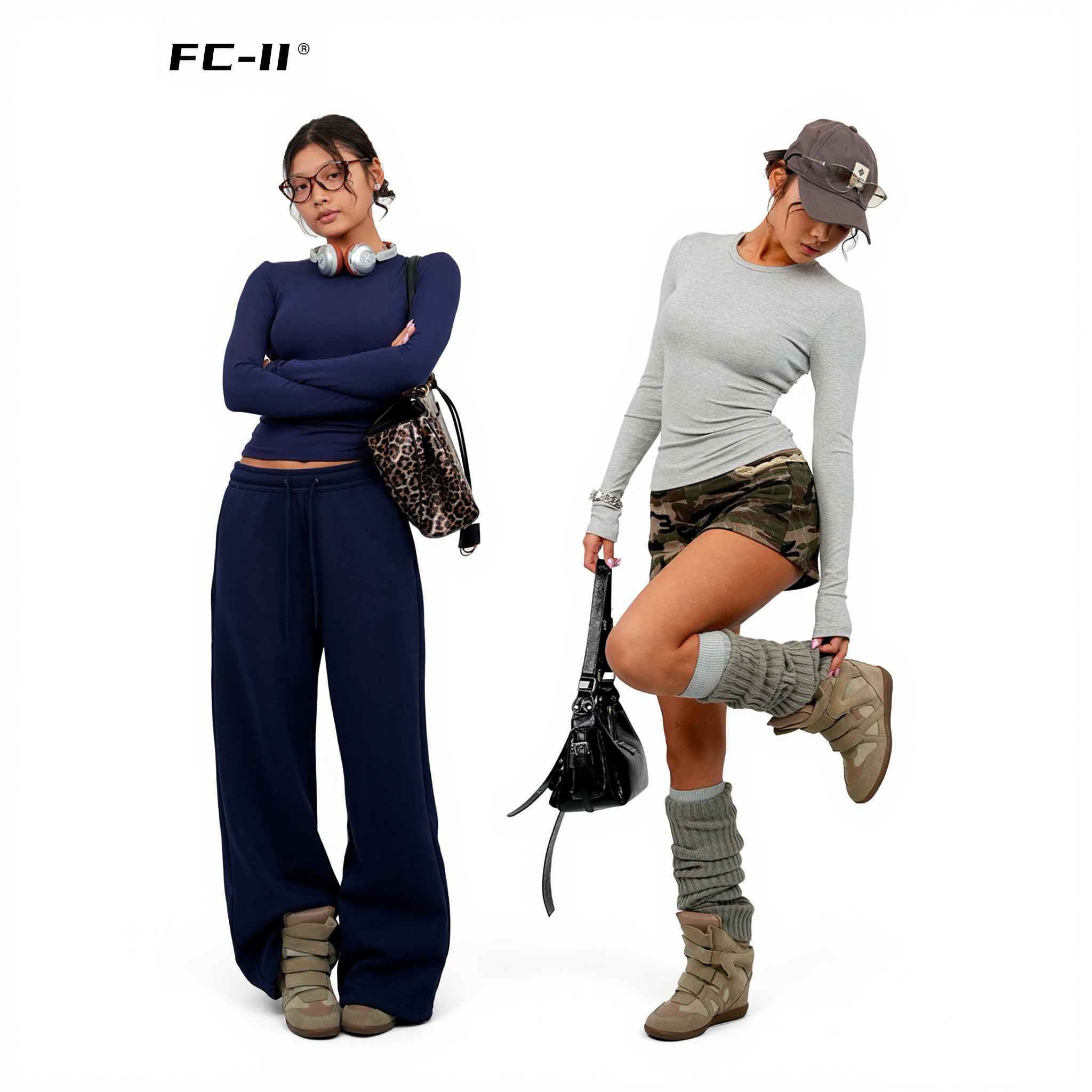 【兰柜专属】【Fcii】简约基础款经典重现上衣 H5S4310 