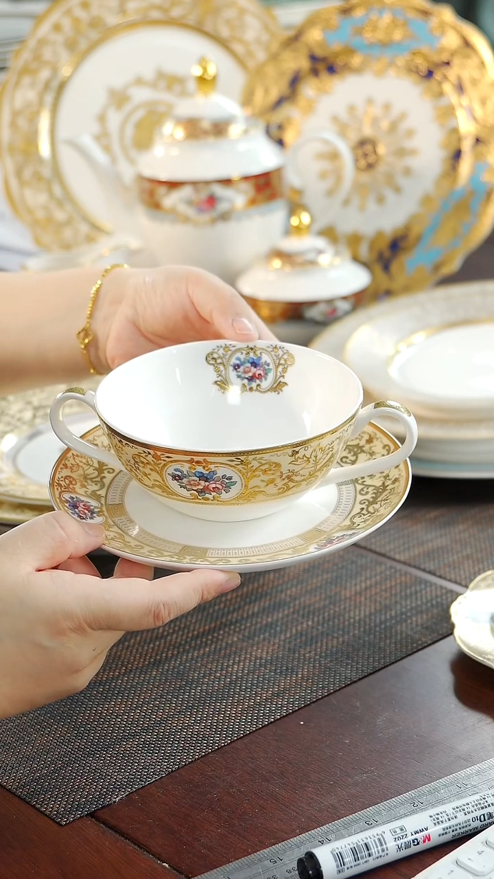 瓷片双耳碗  福利价 福利价