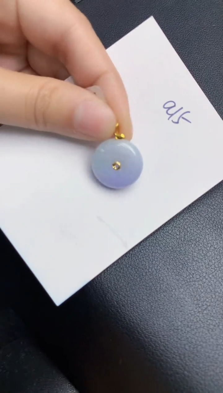 【闪购商品】翡翠颈饰18K金镶嵌000000000