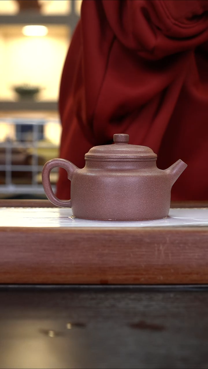 茶壶紫砂  XL   全砂底槽清    德中    200cc