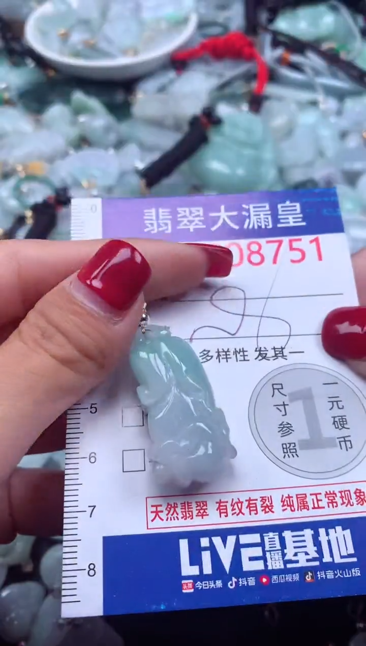 颈饰未镶嵌翡翠8751