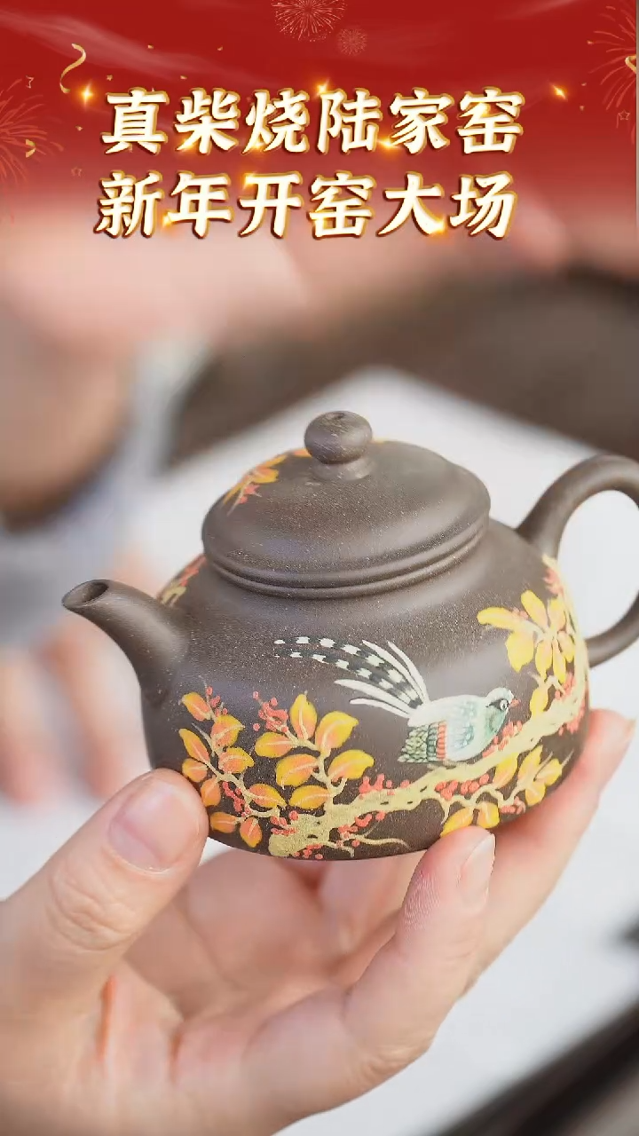 【闪购商品】紫砂茶壶105 陆家窑现场  松华青段