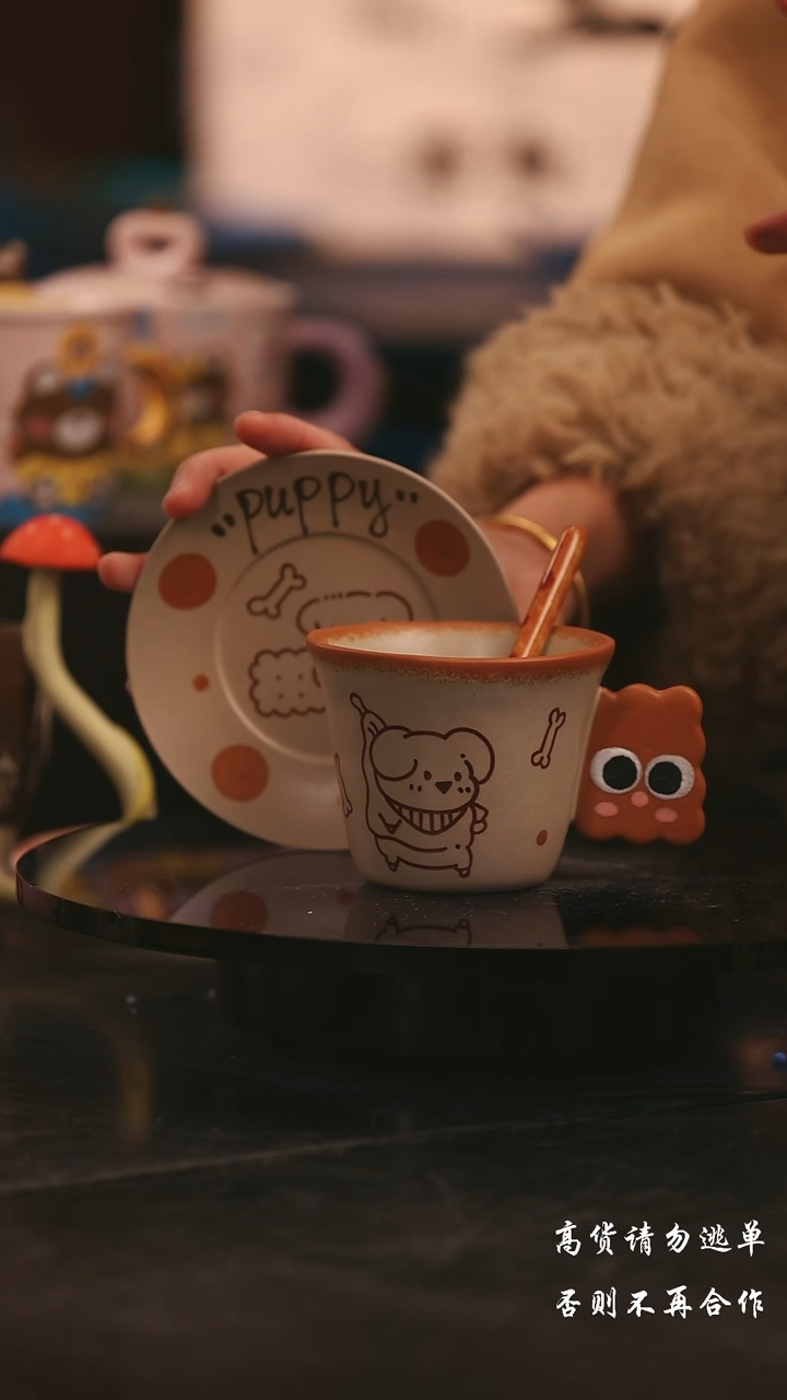 陶瓷景德镇可爱设计师款陶瓷 