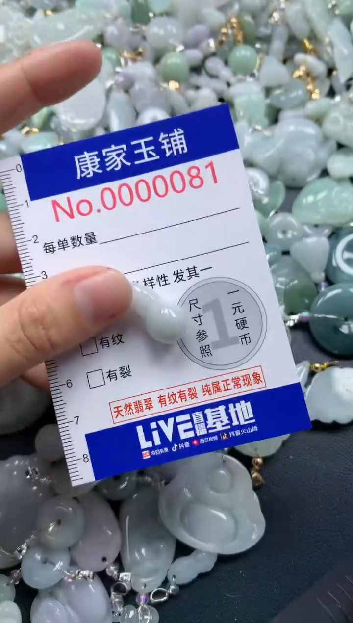 颈饰未镶嵌翡翠81