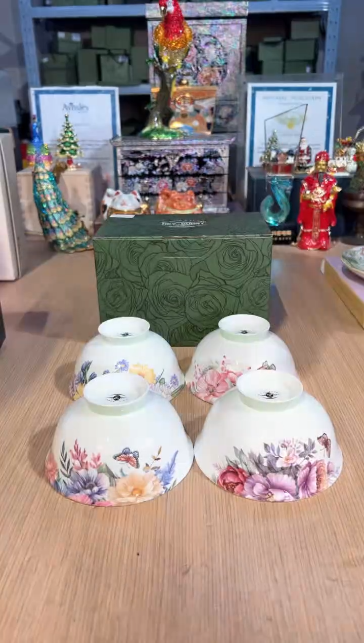 【闪购商品】杯26田园之梦饭碗套四