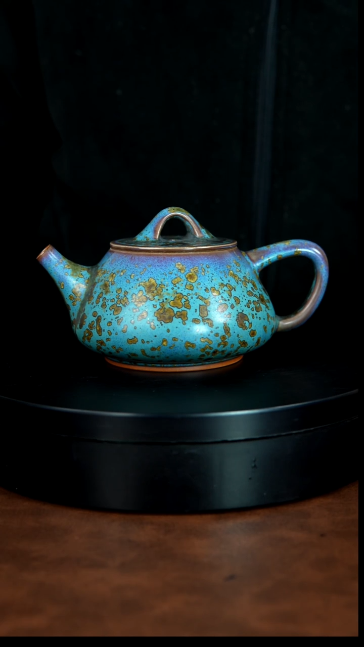 188号/禹州神垕特产】原矿原产地钧瓷茶具