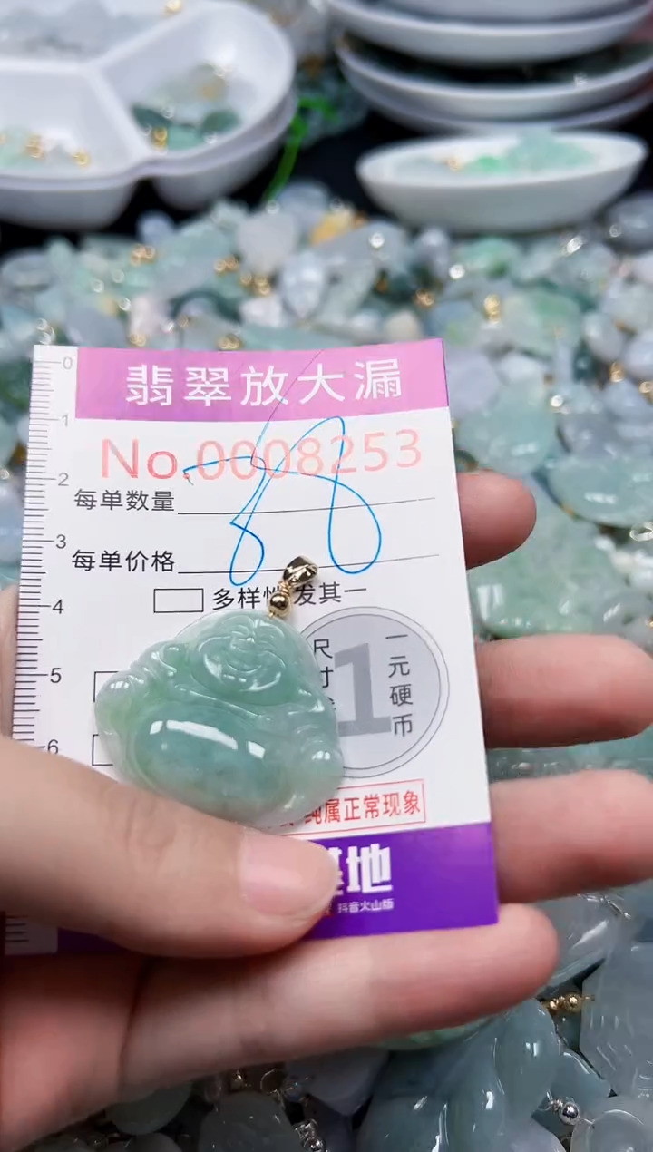 颈饰未镶嵌翡翠8253