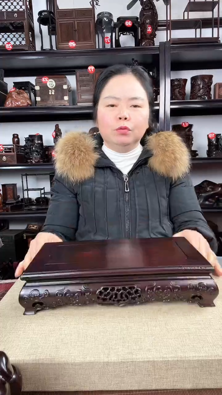 【闪购商品】木561瑕疵老李红木工艺品