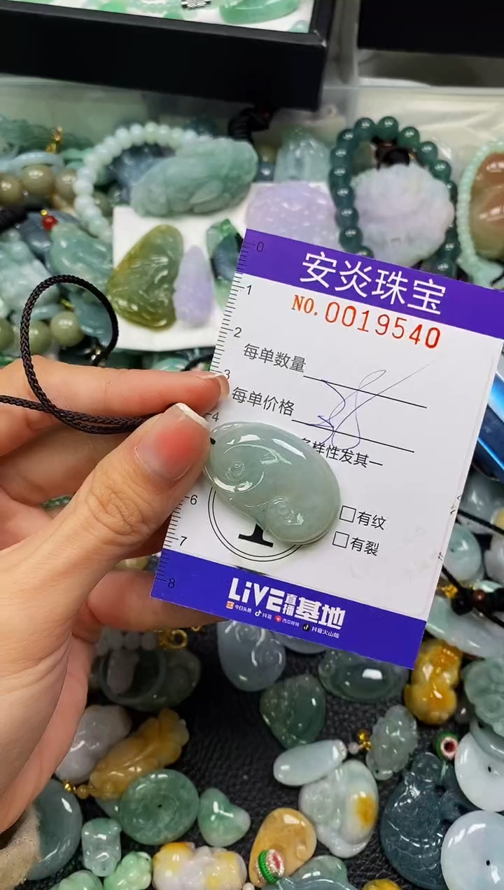 颈饰未镶嵌翡翠闪购0019540