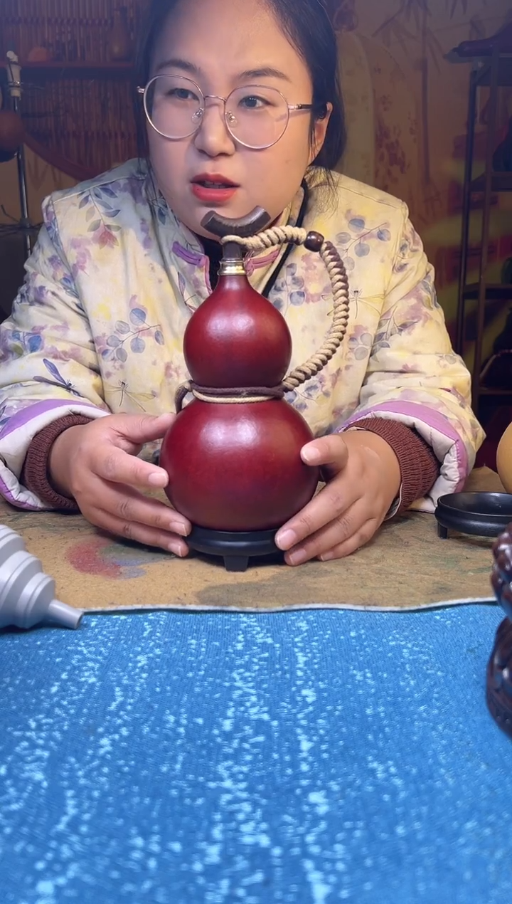 019-大漆酒葫芦（550ml左右）