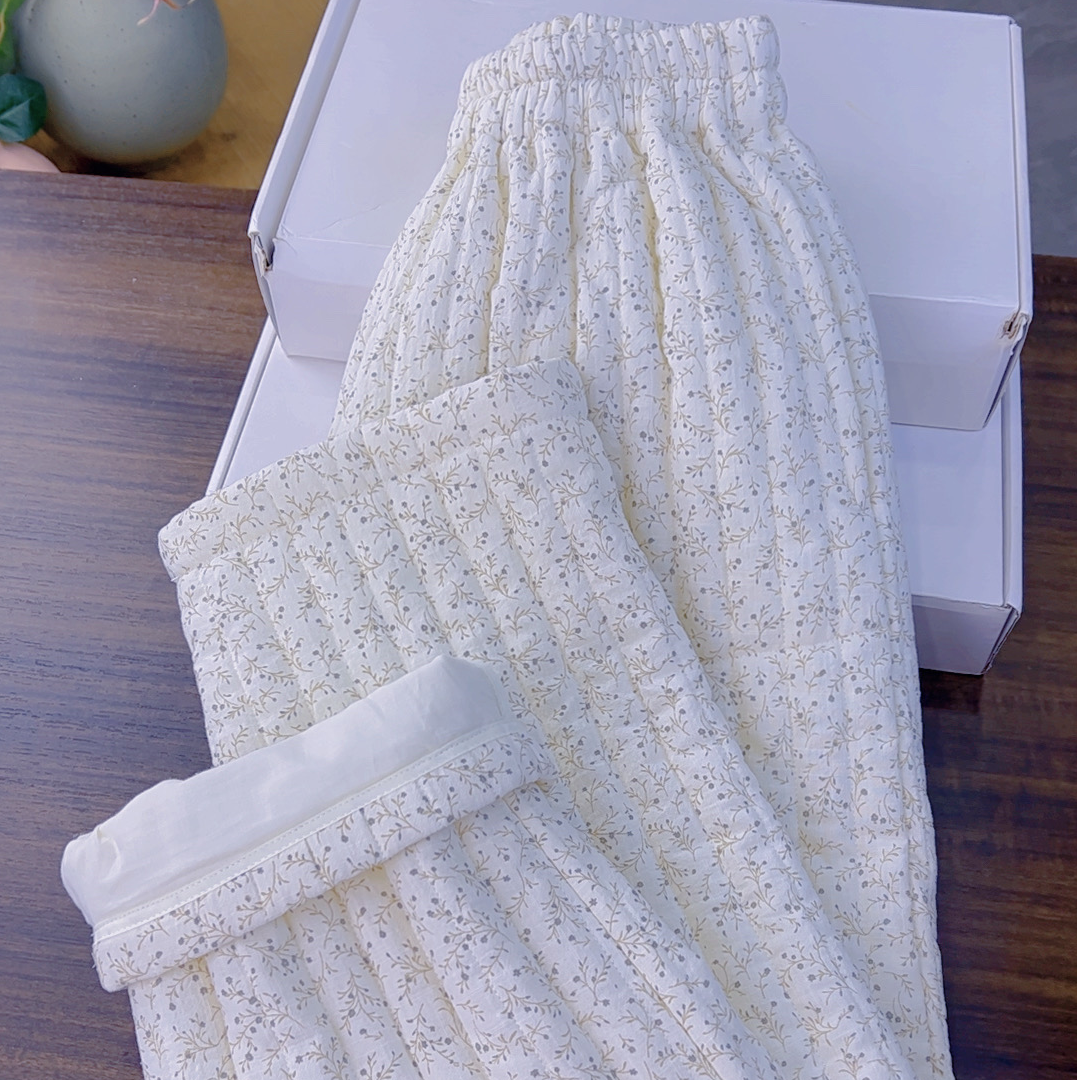 KZ830棉裤无弹厚款休闲裤休闲长裤薄款秋冬朋克风直筒裤女士