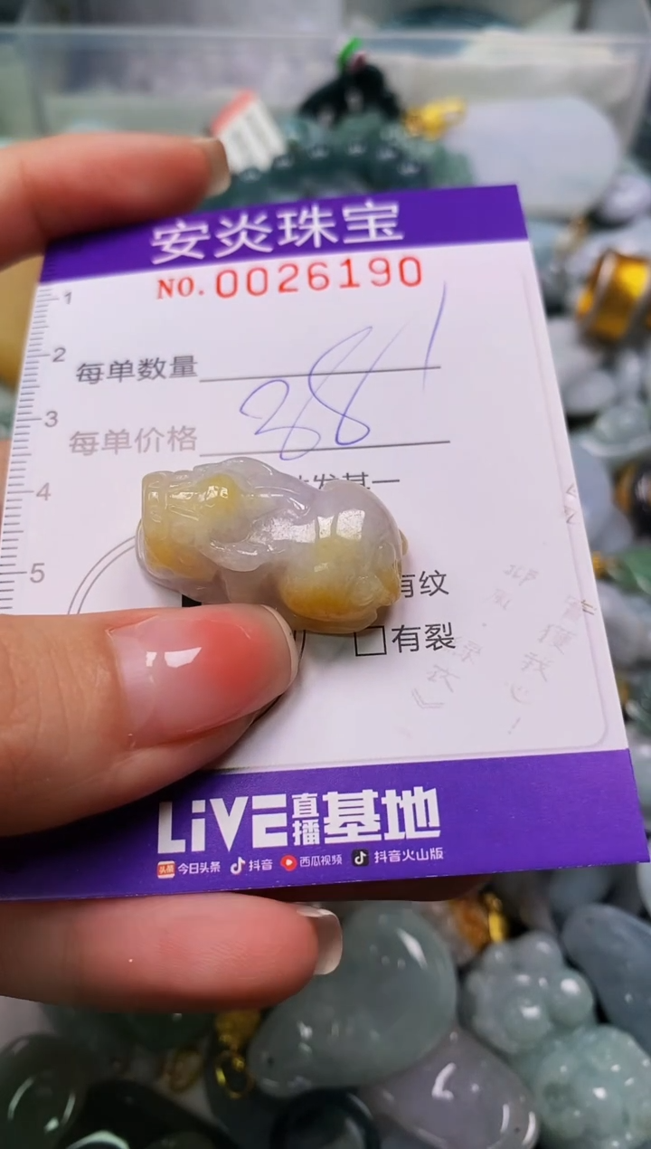 颈饰未镶嵌翡翠闪购0026190