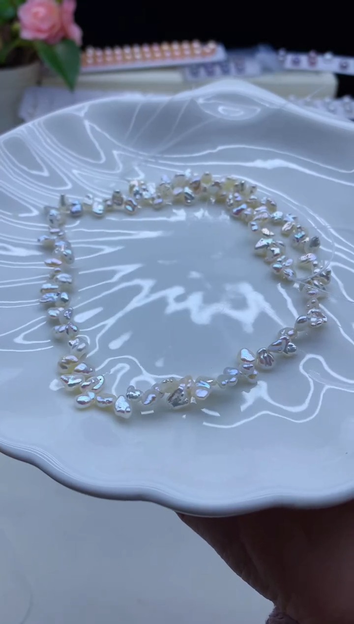 【闪购商品】淡水珍珠颈饰未镶嵌淡水珍珠项链