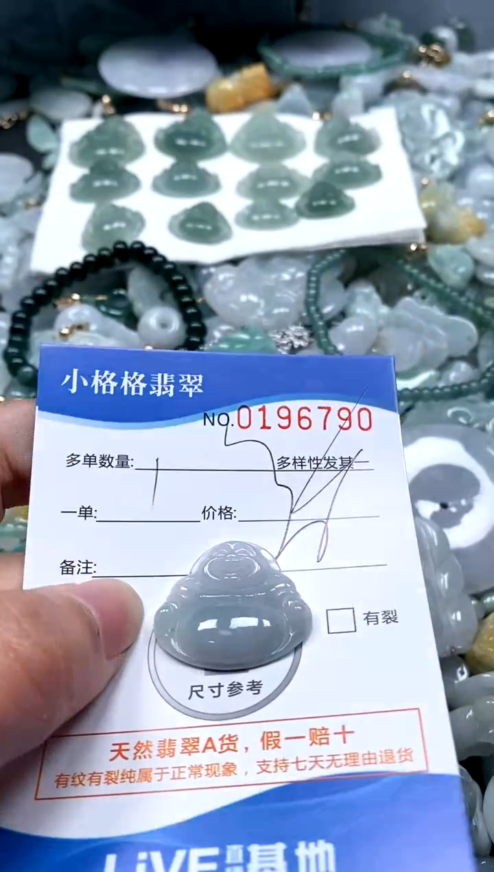 【闪购商品】翡翠颈饰未镶嵌闪购商品0196790