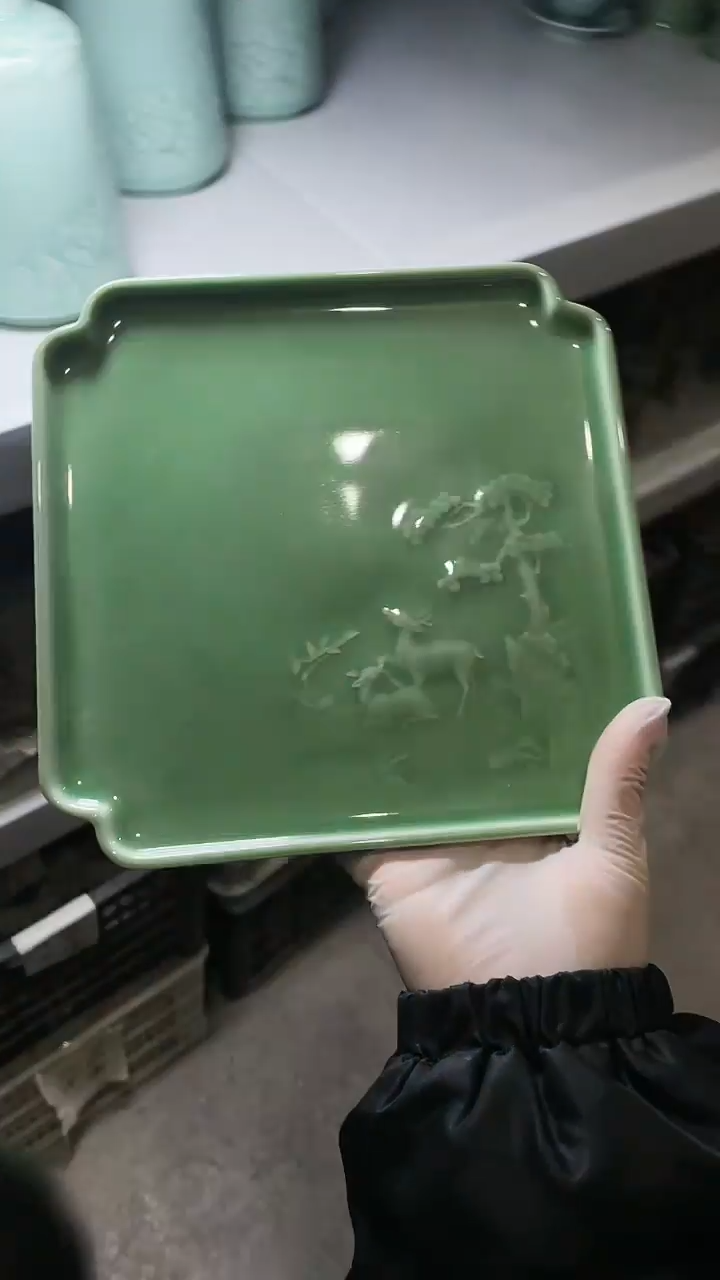 【闪购商品】特价 微瑕 慧仙青瓷