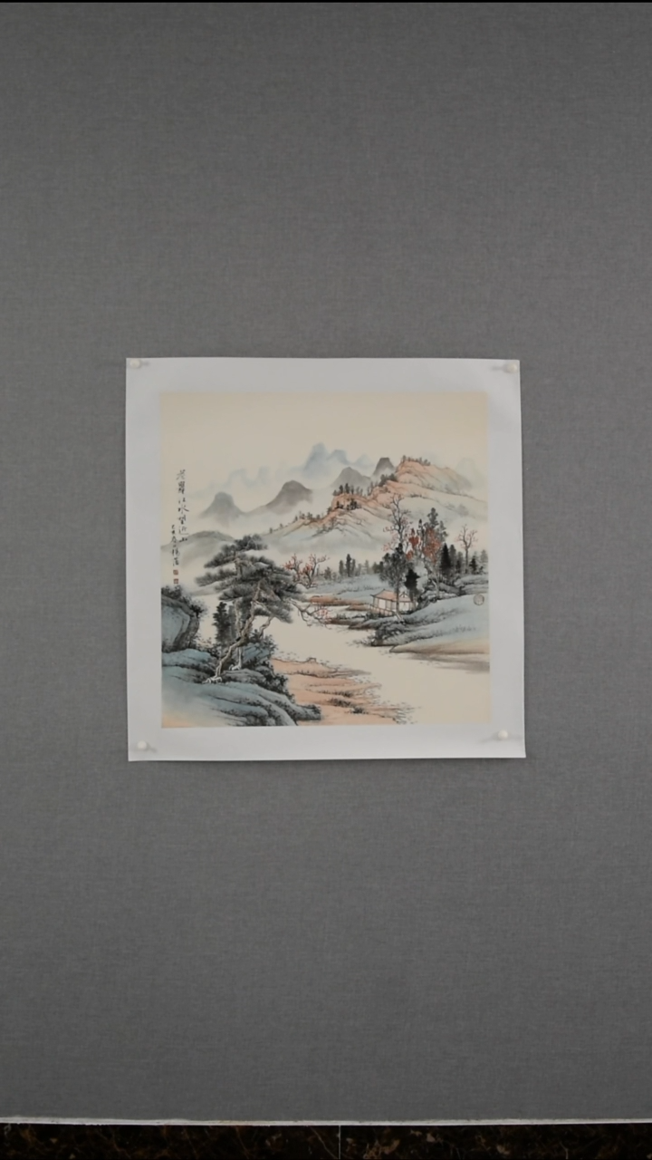 【闪购商品】绘画杨藩-山水-4平尺 -03