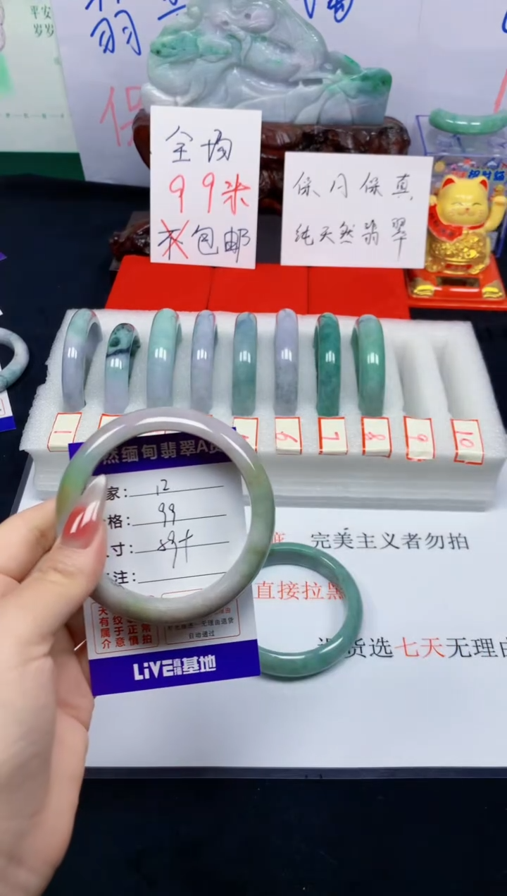 未镶嵌手镯翡翠12