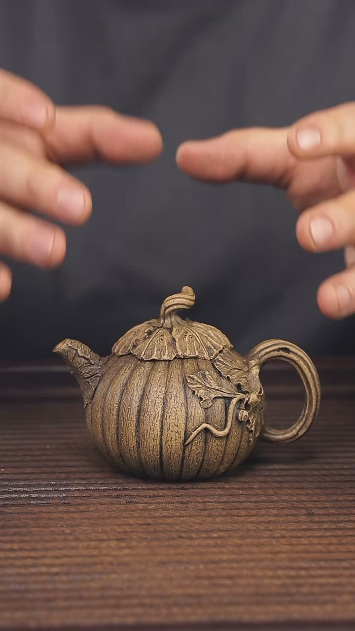 【闪购商品】紫砂茶壶110cc顾氏手工紫砂