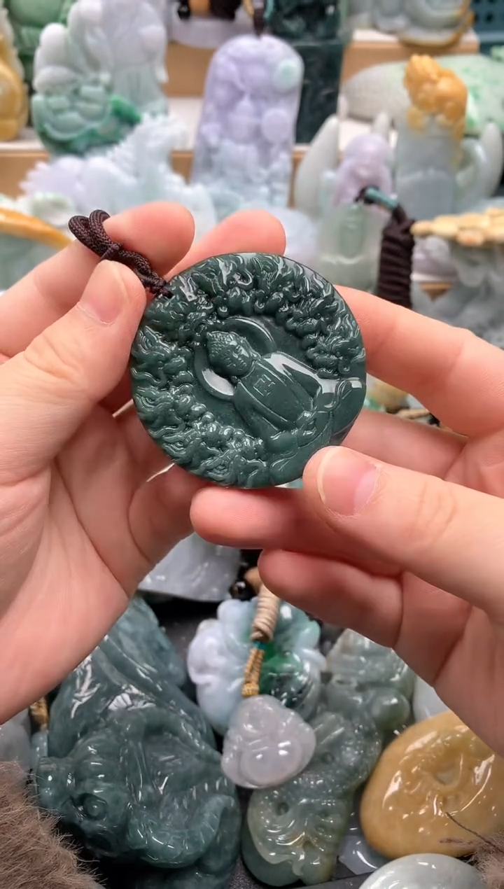 吊坠(不含链)未镶嵌翡翠1