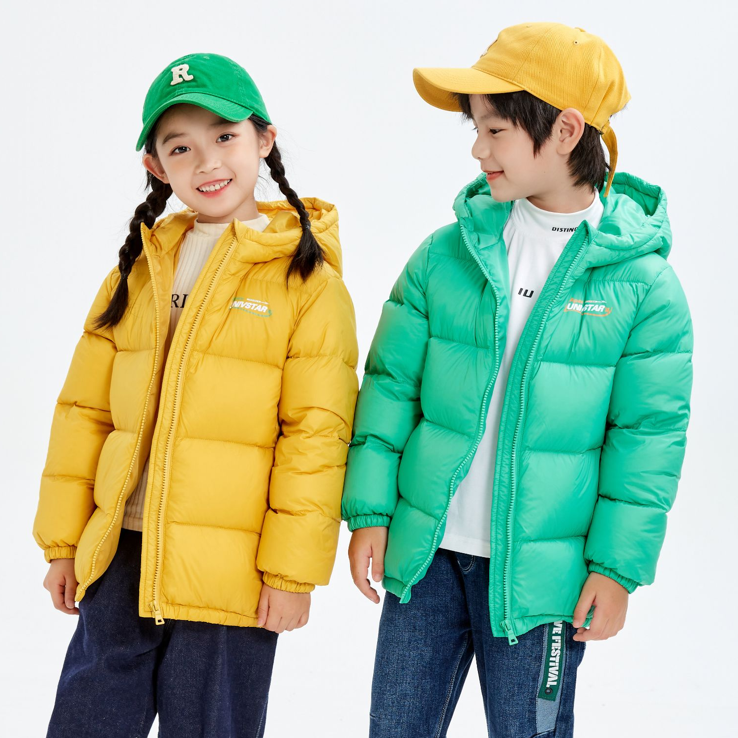 乐乐妈福利（面包羽绒）90白鸭绒巨软巨舒服经典百搭男女同款羽绒服