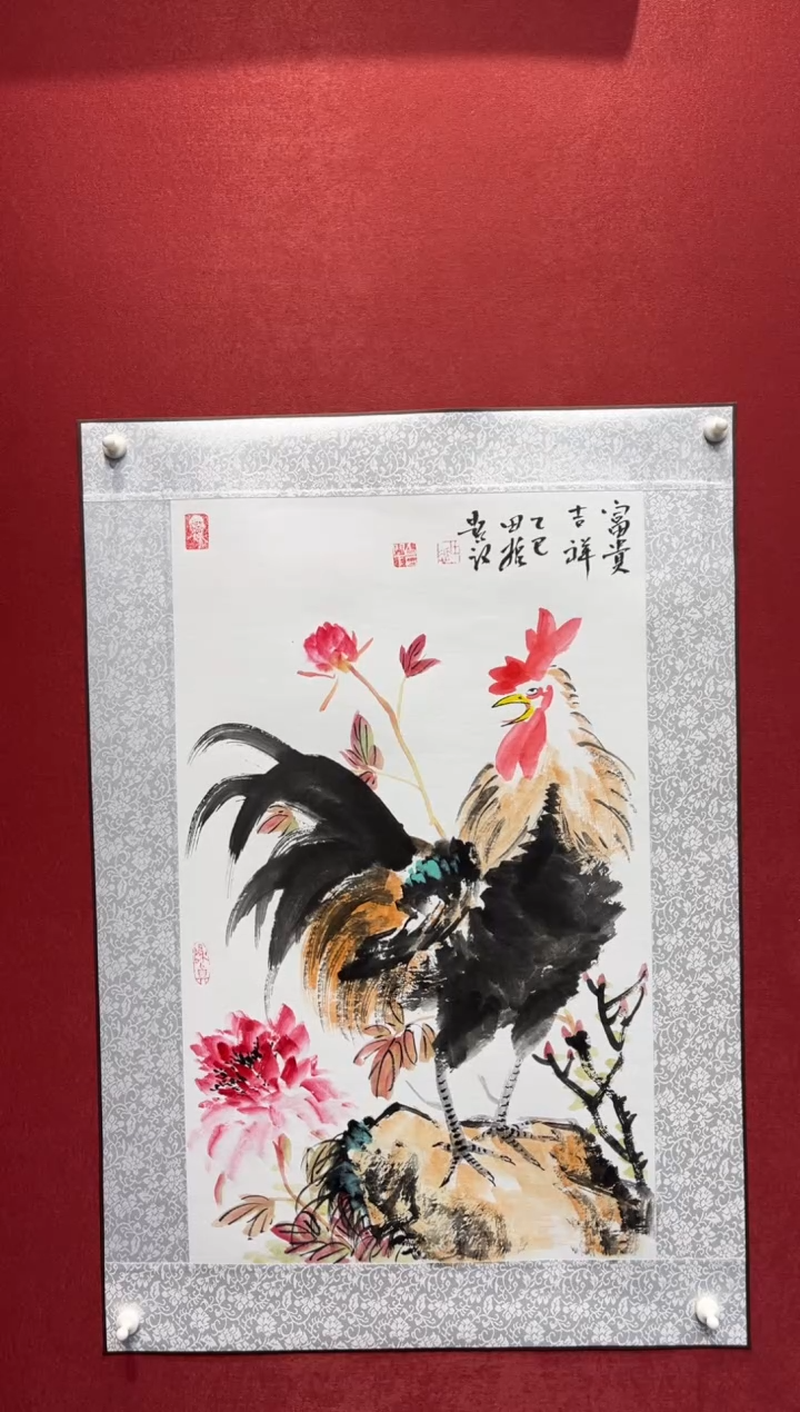 【闪购商品】国画田哲先生现场手绘10