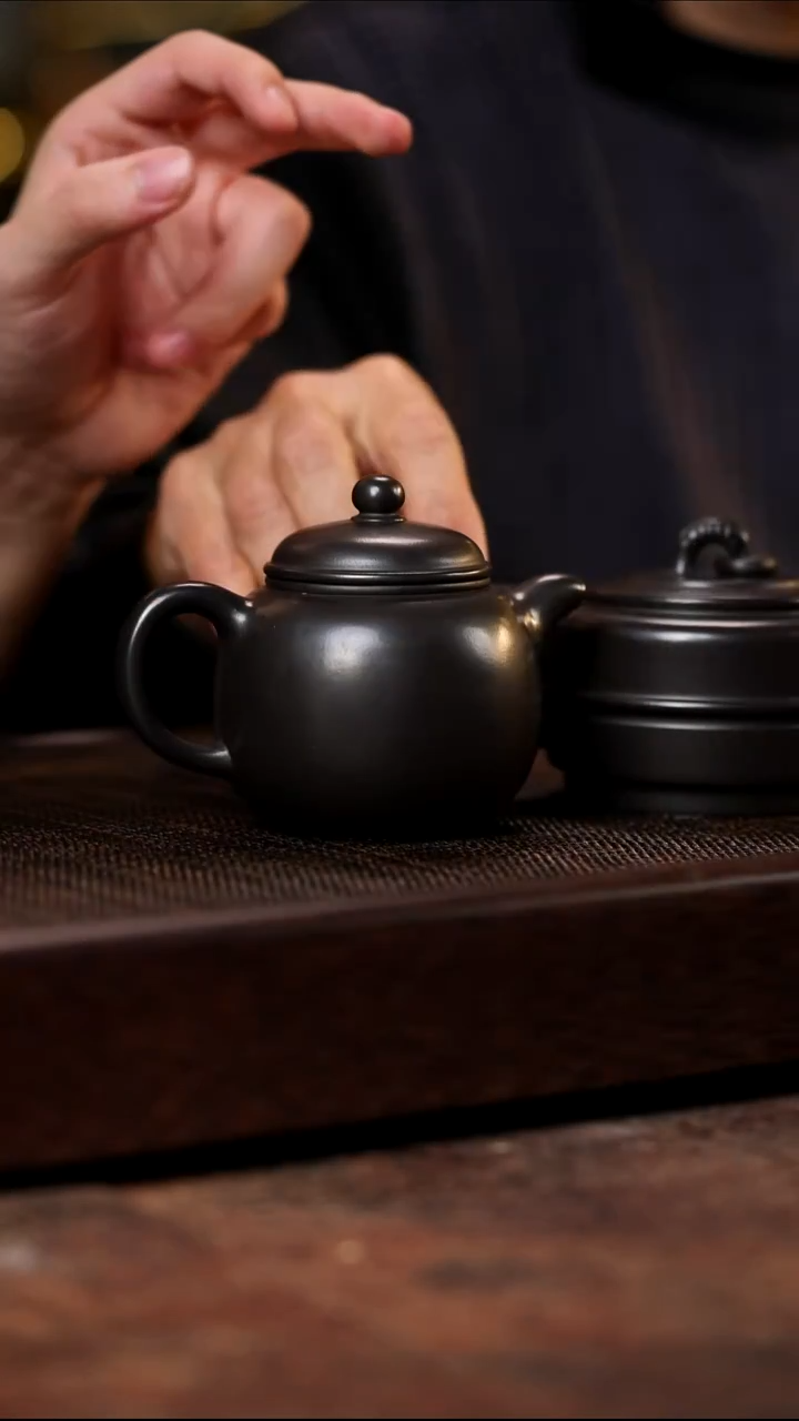 宜兴紫砂石黄匏樽