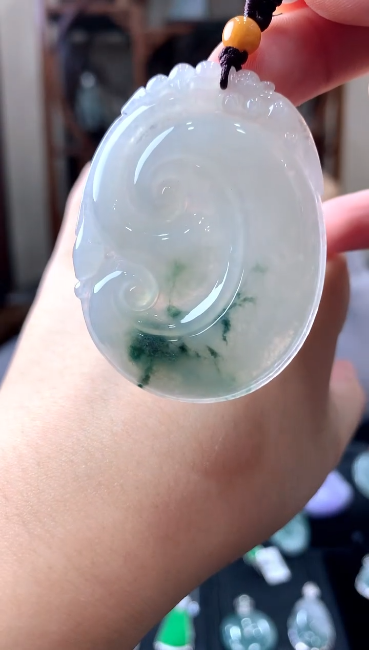 吊坠(不含链)未镶嵌翡翠如意