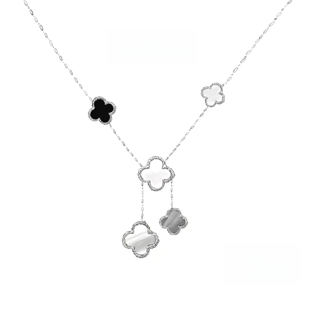 iosn 合金仿珍珠项链 W2【六花项链】    精致轻奢 气质百搭