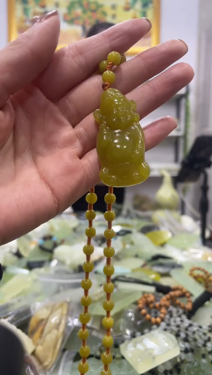 【闪购商品】岫玉吊坠未镶嵌