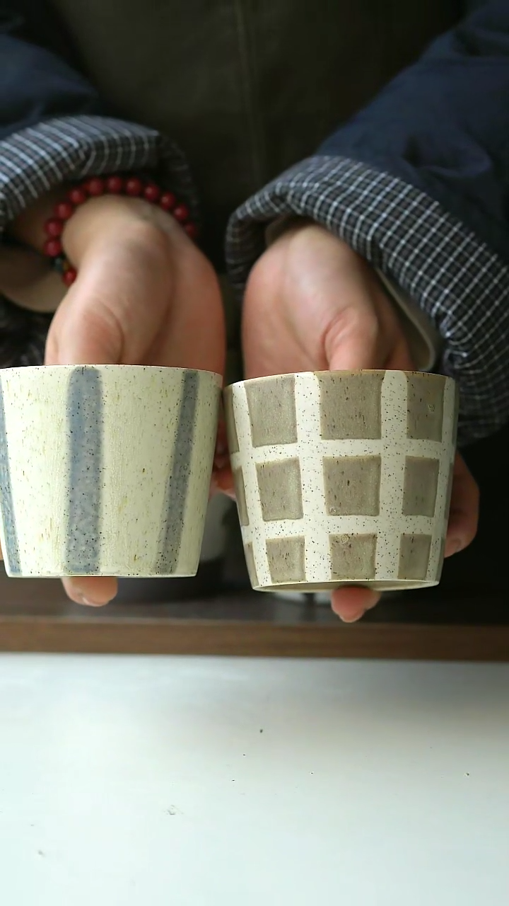 【闪购商品】陶瓷燕麦华夫+香草猪口杯@4-2@