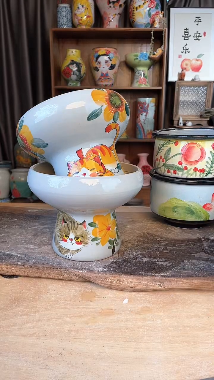 【闪购商品】摆件15-270口17高14  二个