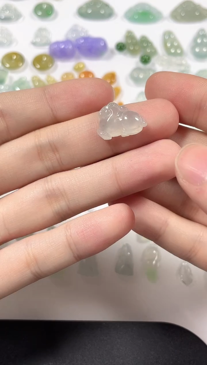 未镶嵌裸石翡翠缅甸天然翡翠8886