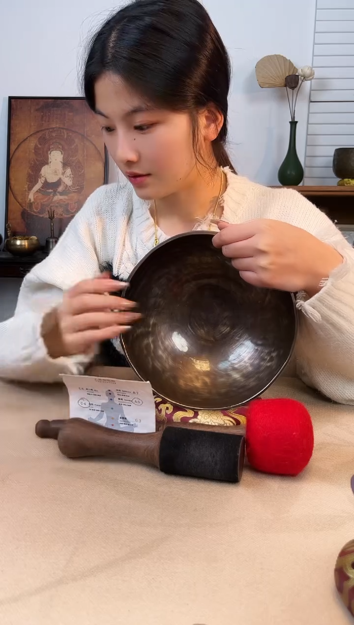 【闪购商品】尚铜阁颂钵满月21.3 F调