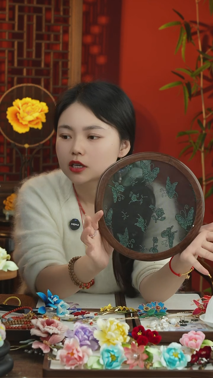 刺绣闪购纯手工非遗国风饰品