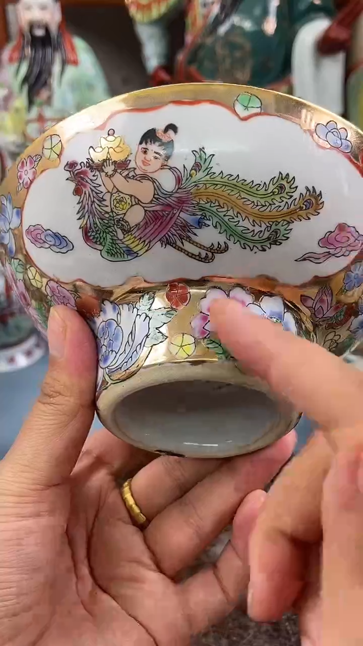 瓷片微瑕慎拍景德镇窑老厂瓷器单件