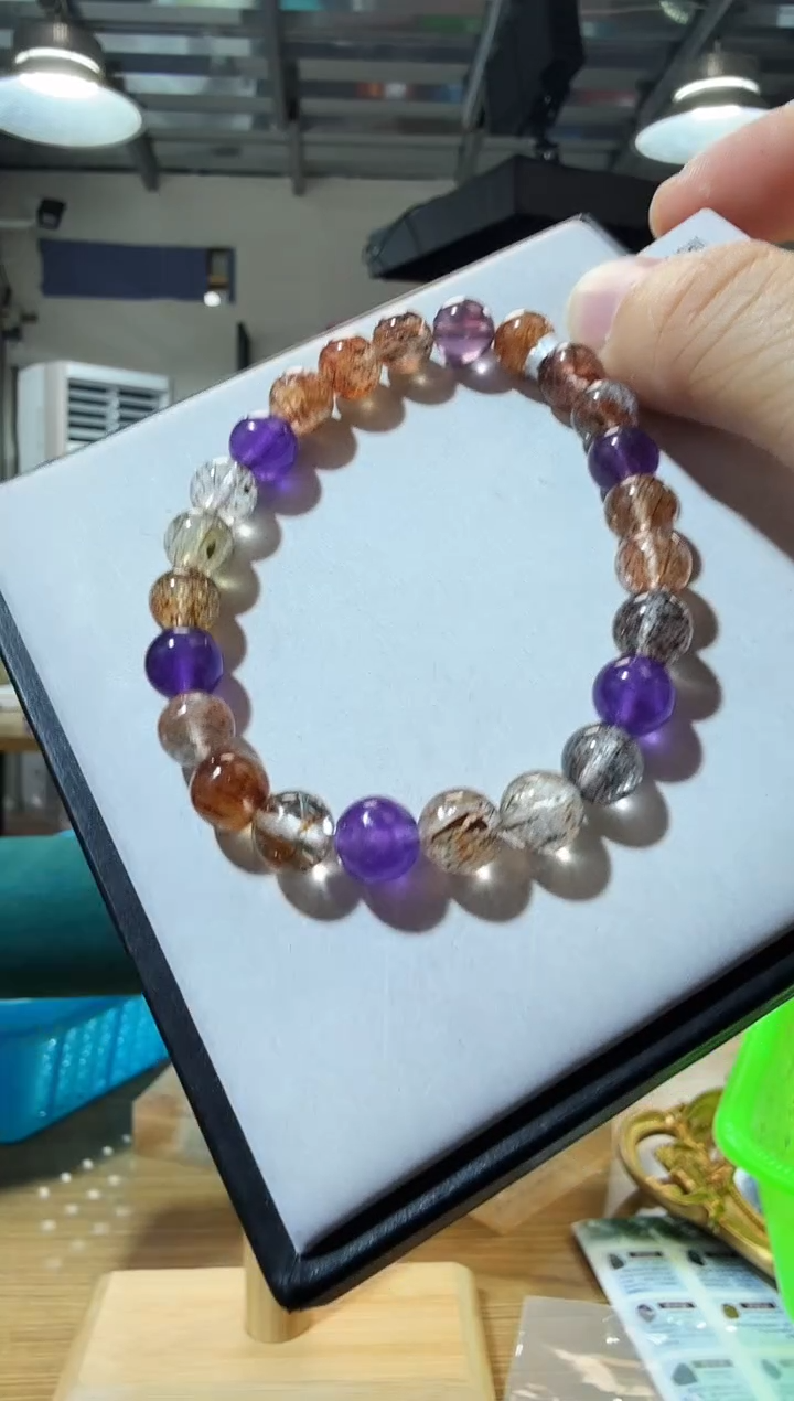 未镶嵌手链水晶优0011 约7mm