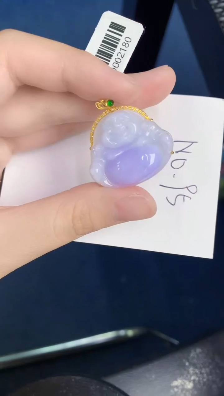 【闪购商品】翡翠颈饰18K金镶嵌000000000