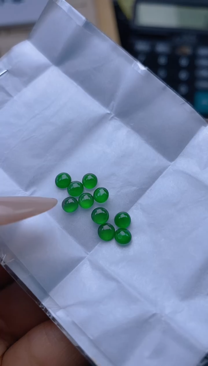 【闪购商品】定制翡翠未镶嵌天然A货翡翠64