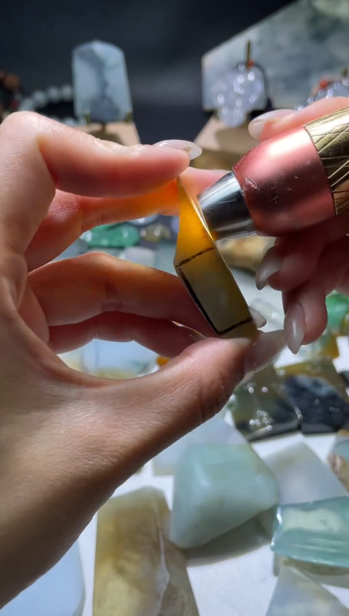 未镶嵌翡翠耳饰材料