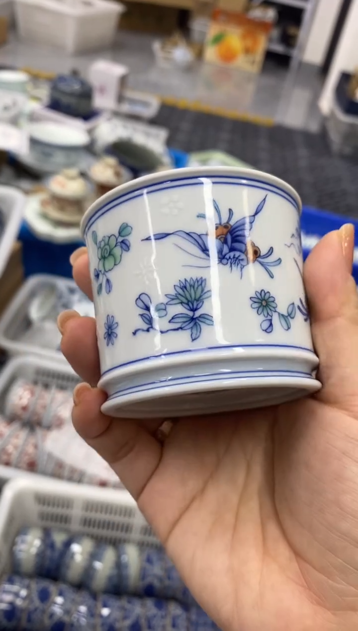 摆件陶景德陶瓷茶具容量约80