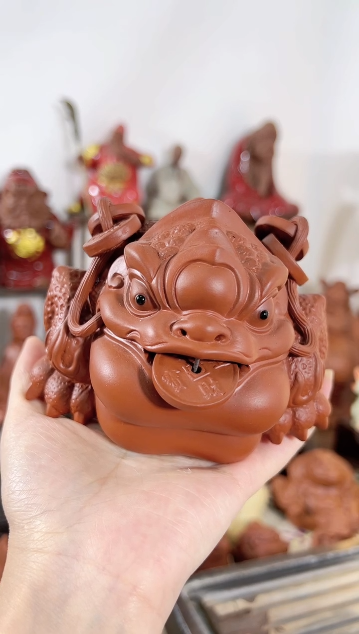 【闪购商品】紫砂茶宠紫砂茶宠萌宠摆件