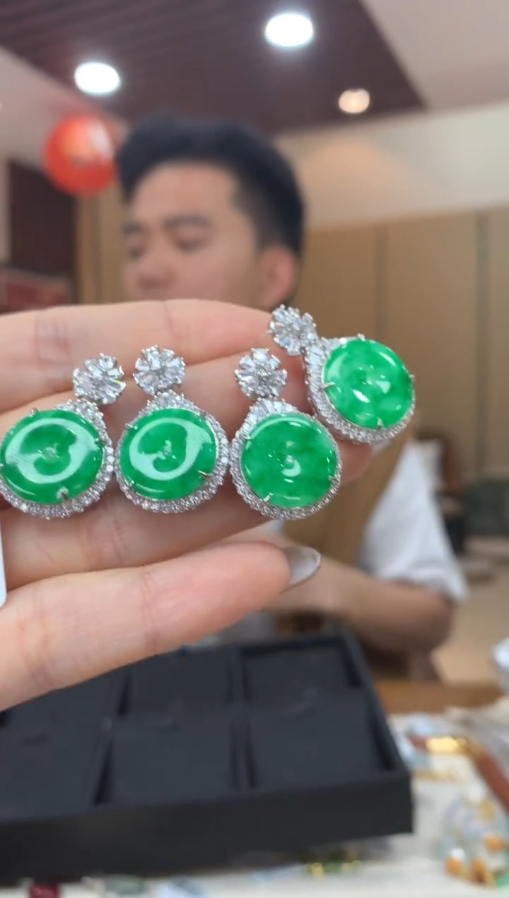 吊坠(不含链)未镶嵌翡翠平安扣  多样性发货1件